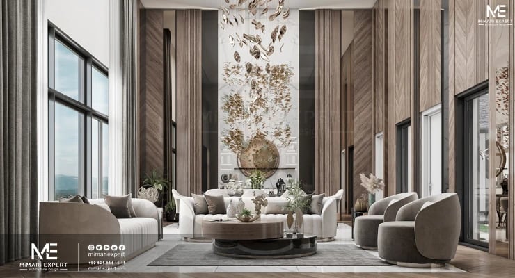 أحدث تشطيبات الفلل بالصور