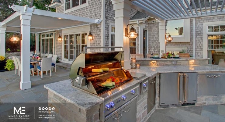 المطبخ الخارجي المتكامل
