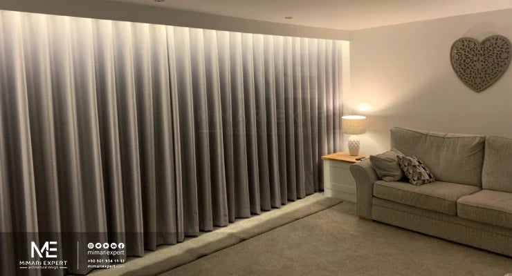 الستائر الثقيلة