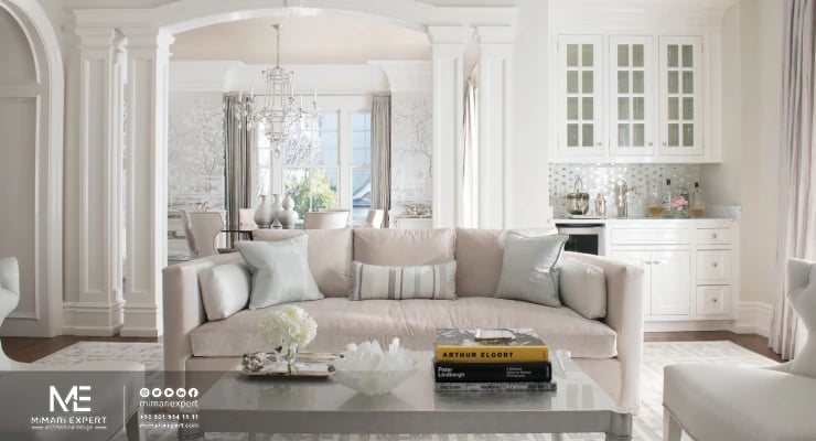 أهمية استخدام اللون الأبيض في الديكور الداخلي