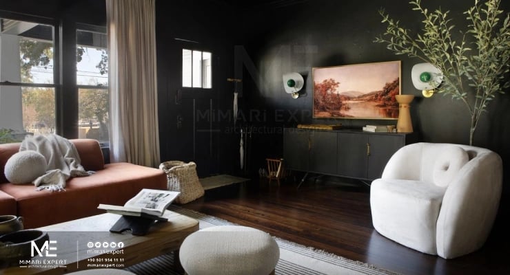 الألوان الداكنة