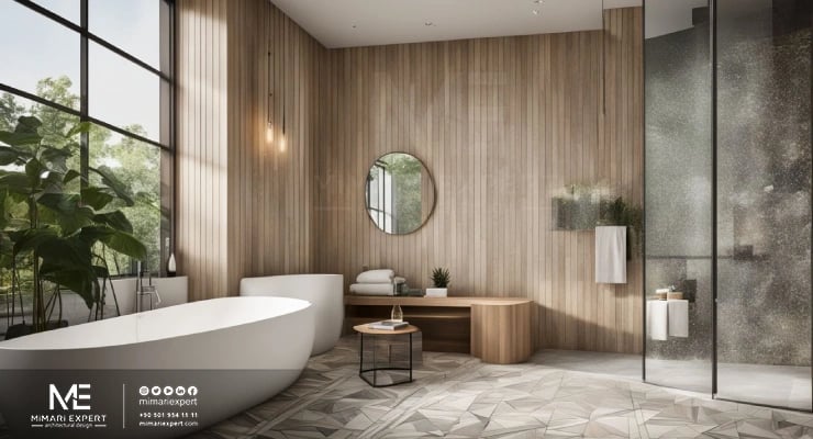 ديكورات حمامات مودرن بالصور