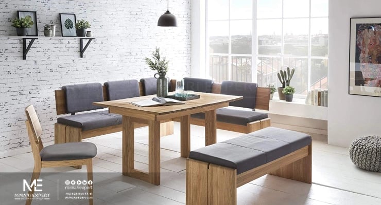 زاوية طاولة الطعام