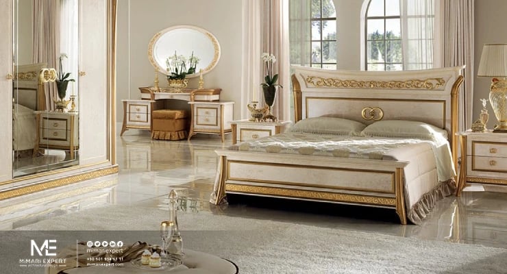 غرف نوم كلاسيك بالصور