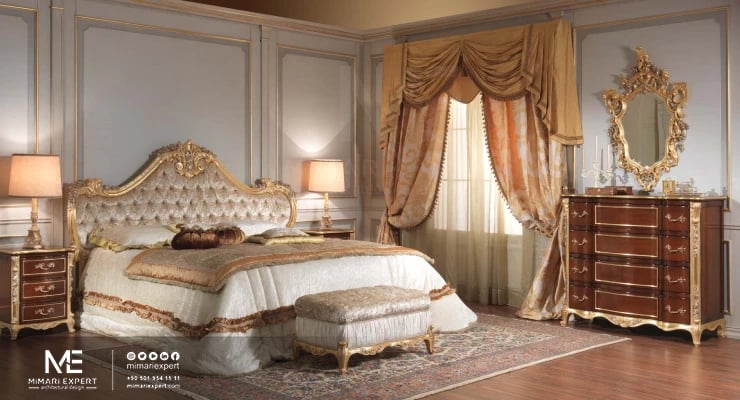 غرف نوم كلاسيك