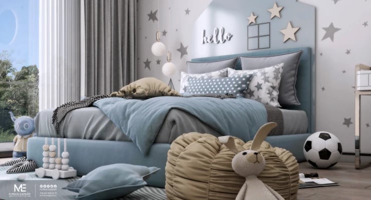 تفصيل غرف نوم الأطفال