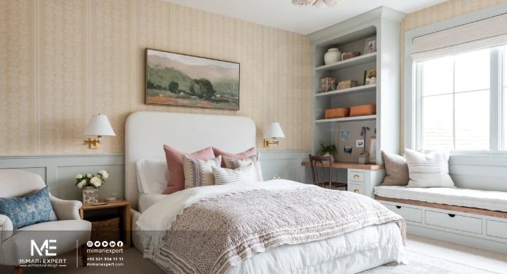 تفصيل غرف نوم البنات