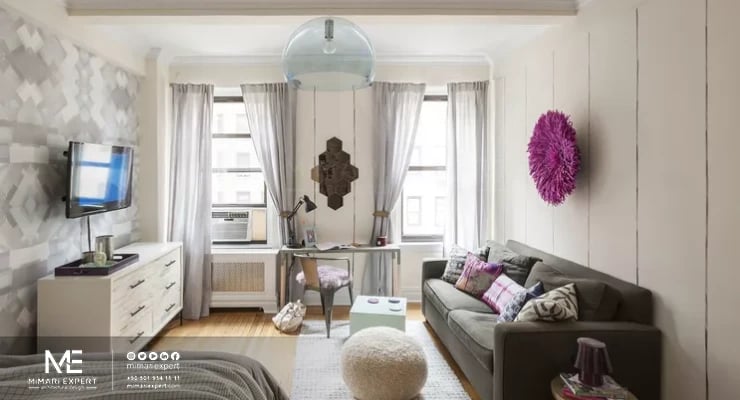 أحدث ديكورات شقق استديو بالصور