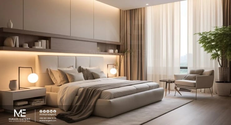 غرف النوم المودرن