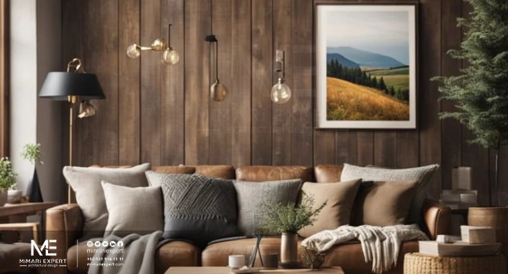 ديكورات الخشب الحوائط بالصور