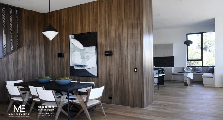 ديكورات الخشب للجدران والحوائط بالصور