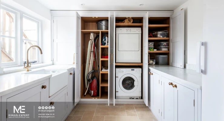 تصاميم غرف الغسيل بالصور