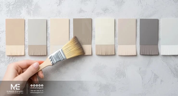 الألوان المحايدة في الطلاء والجدران