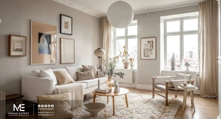 الألوان المحايدة في الأثاث