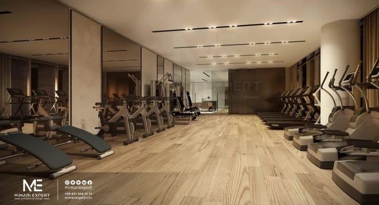 استخدام أرضيات بي في سي في صالات الرياضية