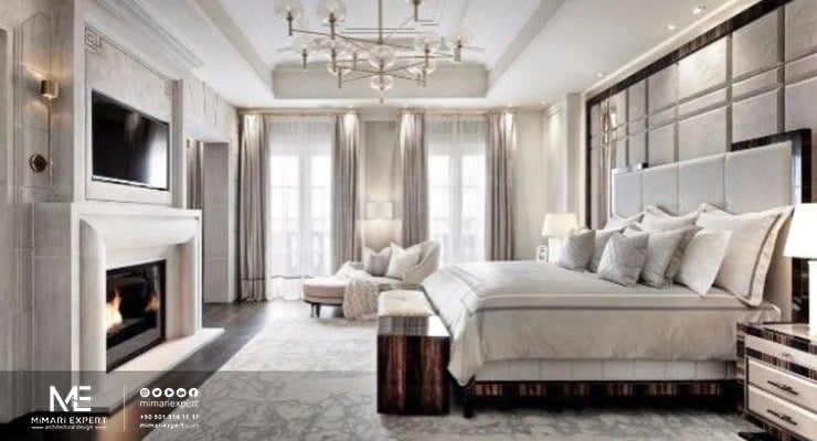 تصميم ديكورات فلل كلاسيك