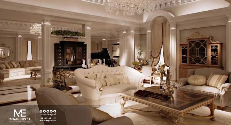 تصاميم فلل كلاسيك بالصور