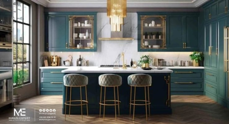 ستايل الآرت ديكو في المطبخ