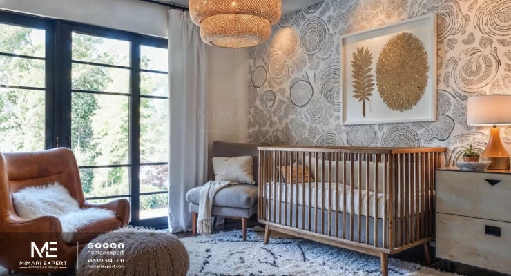 ألوان غرف الأطفال الألوان المحايدة الحديثة مثل البيج والعاجي