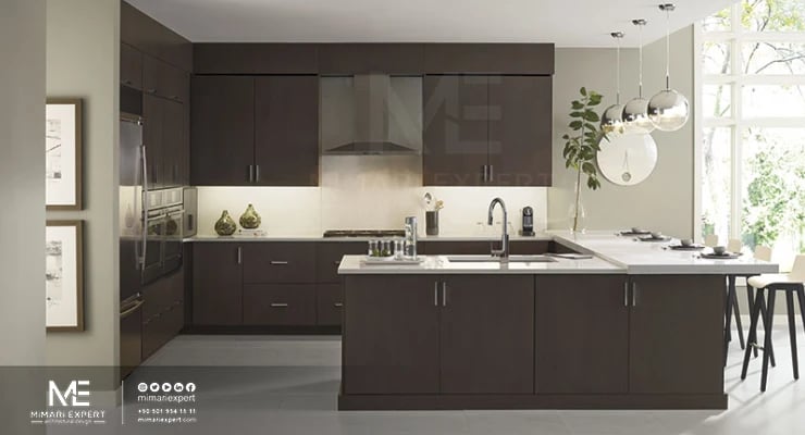 تصميم المطبخ على شكل حرف "G"