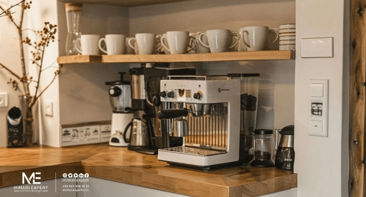 أضف ركن القهوة