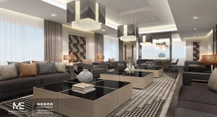 تصميم المنازل والفلل الفاخرة