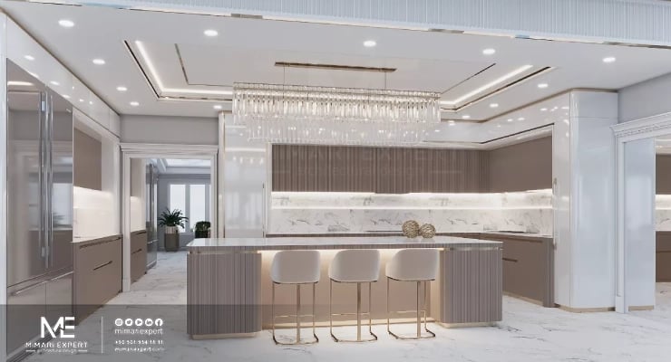 أحدث تصاميم المطابخ في دبي