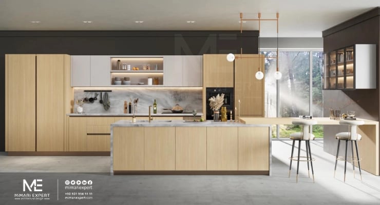 أحدث اتجاهات تصاميم المطابخ الفاخرة في دبي