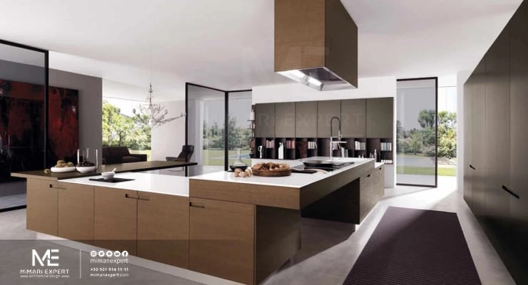 أحدث تصاميم المطابخ الفاخرة في دبي