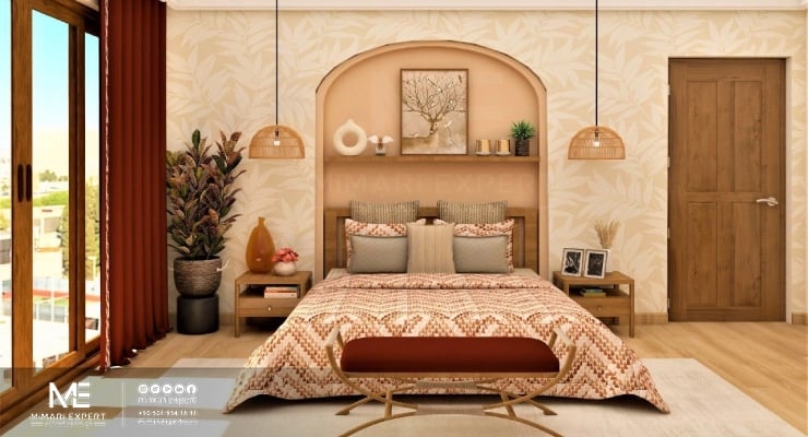 تصميم الديكور العماني في غرف النوم