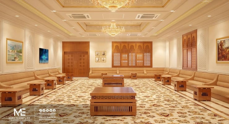 تصميم المجالس العمانية بالصور