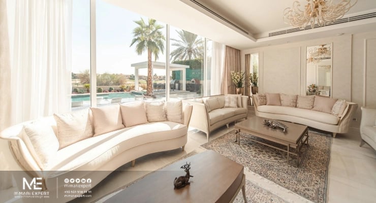 النمط التقليدي الإماراتي في ديكور الفلل