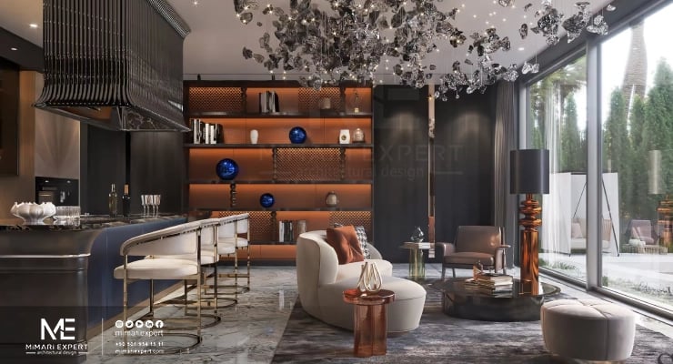 ديكورات الفلل في الإمارات