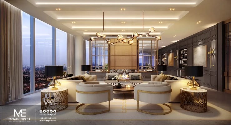 أبرز خدمات التصميم الداخلي التي نقدمها في عمان