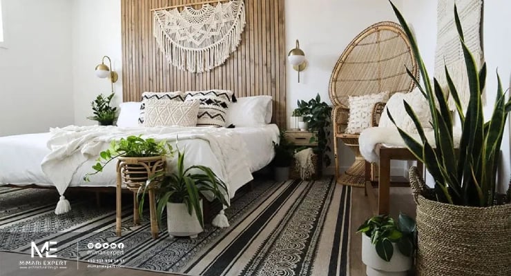 أحدث تصميمات غرف النوم البوهيمية بالصور