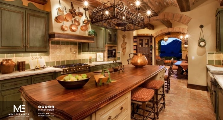 المطبخ الريفي