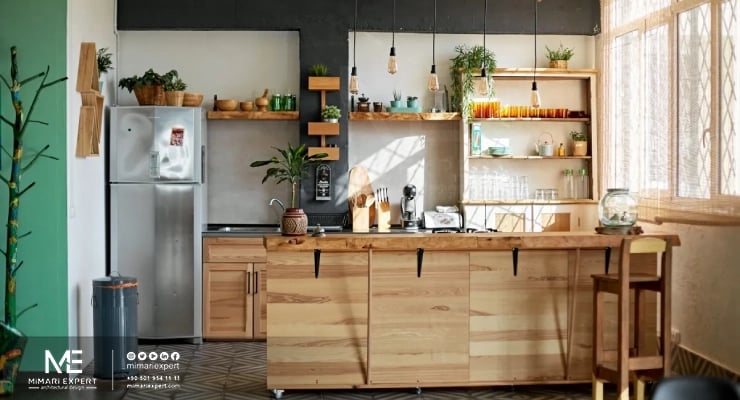 أحدث تصاميم المطابخ الريفية 