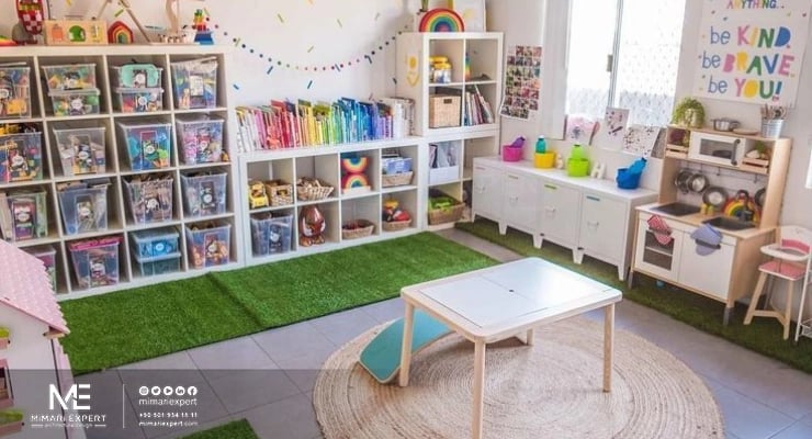  طاولة الألعاب ومنطقة الترفيه