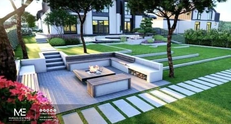 تصميم الحدائق المنزلية في دبي