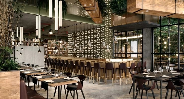 تصميم ديكورات المطاعم