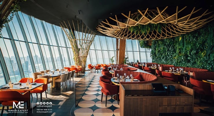 أحدث تصاميم ديكورات المطاعم في دبي بالصور