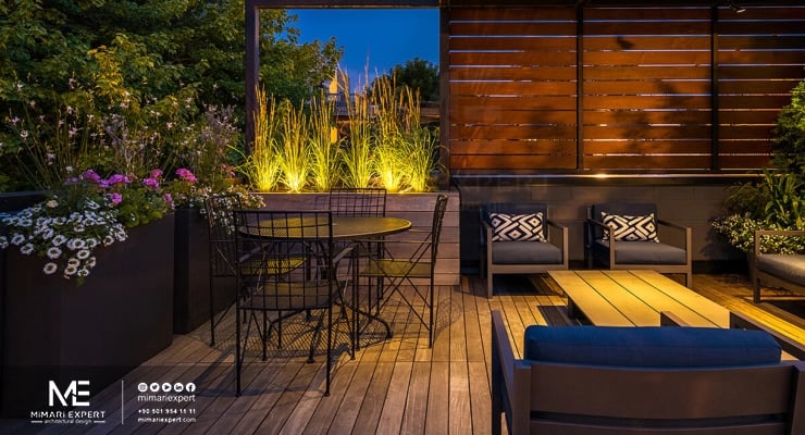 ممرات خشبية عصرية