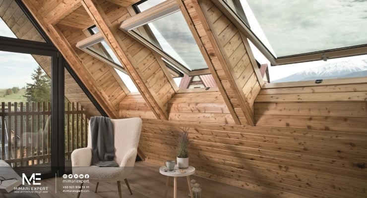 تصميم نوافذ السقف للمنازل والفلل بالصور