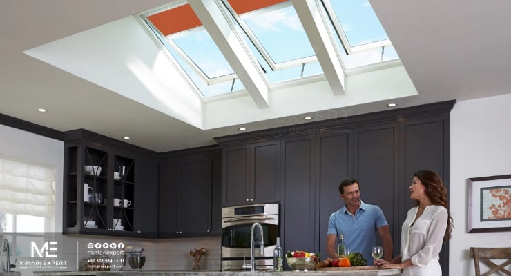 نوافذ السقف للمنازل والفلل بالصور