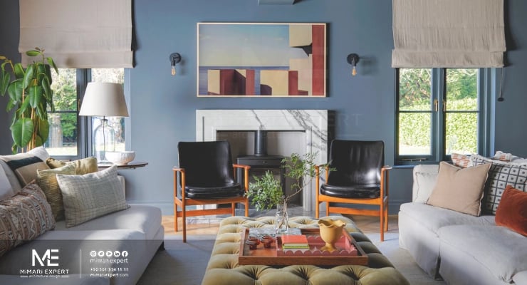 أهمية اختيار الألوان المناسبة لغرفة الجلوس