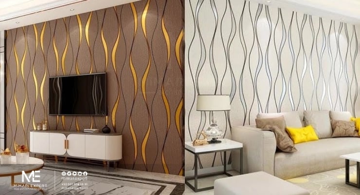 أحدث أنماط ورق الجدران بالصور