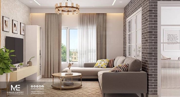 أفكار ديكورات الصالات المستطيلة بالصور