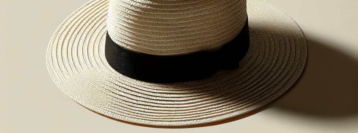 Childrens panama hat