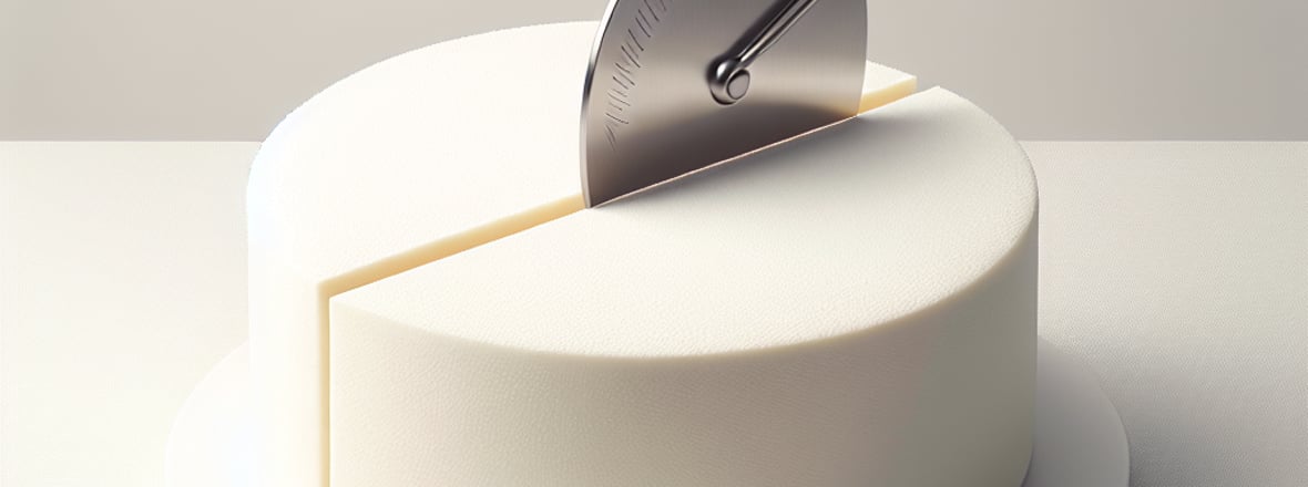 Diviseur à Gâteau En Acier Inoxydable - Coupe 6 à 8 Parts égales, Pratique Pour Pizzas Et Fromages