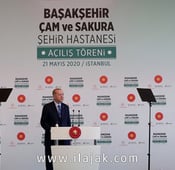 Erdogan has done the ribbon-cutting ceremony of Basaksehir Medical City